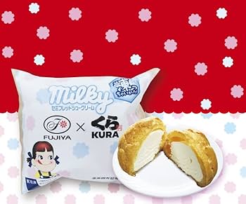 Amazon.co.jp: くら寿司＆不二家 ミルキーシュークリーム 5個